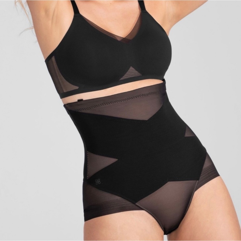 Honeylove SuperPower Brief Sand Black 1X